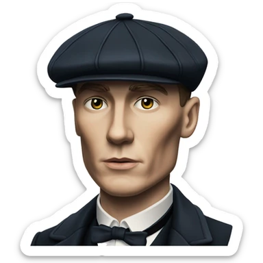Peaky blinders Tommy Shelby  sticker