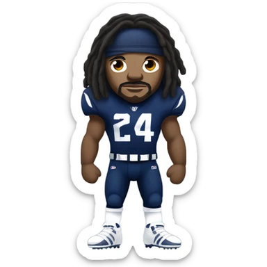 Marshawn Lynch sticker