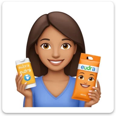 Quero uma mulher com produtos da Eudora  sticker