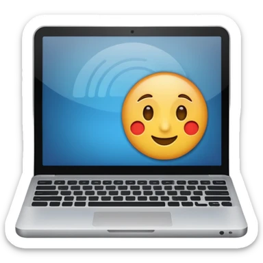 Laptop computer sticker