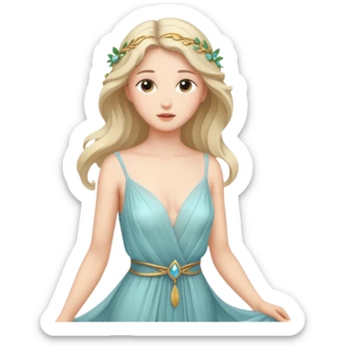 Muse of inspiration sticker