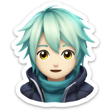 Vtuber minato aqua sticker