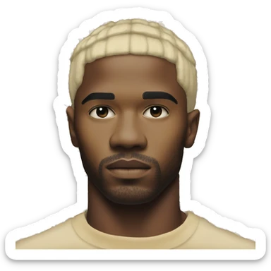 Frank ocean blonde album cover sticker