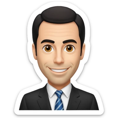 Sacha Baron Cohen sticker