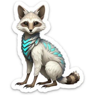 Modern Vernid-Trico-species by LiLaiRa full body sticker