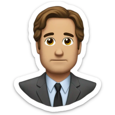 dunder mifflin sticker