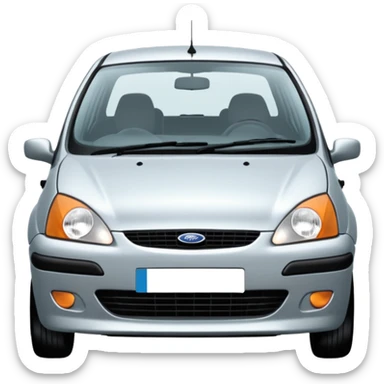 1998 Ford Fiesta LX Zetec 1.2 Front.jpg sticker