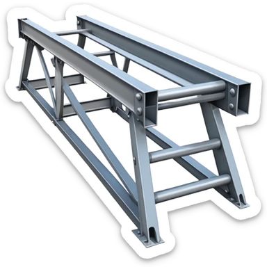 Steel girder sticker