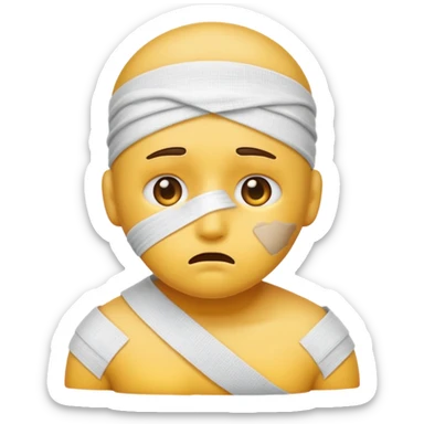 injured emoji sticker