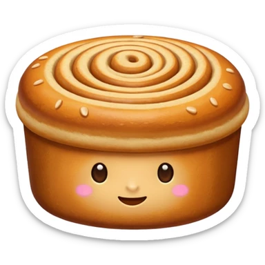 Roll de canela sticker