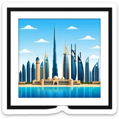 dubai sticker