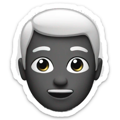 black and white no ads sign sticker