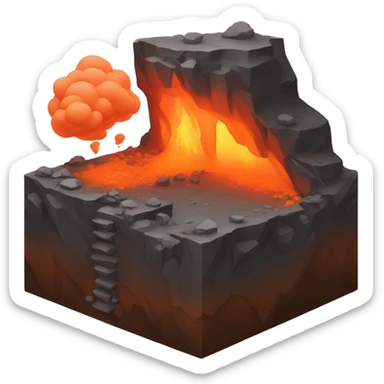 Volcanic Chambers sticker