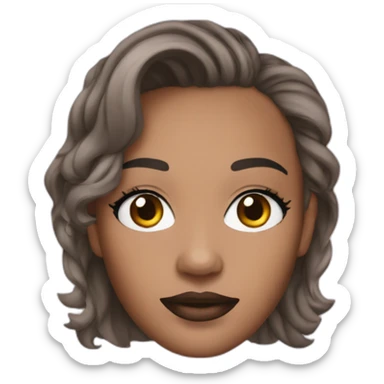 Morgan makup sticker