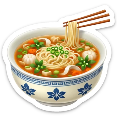 asian soup sticker