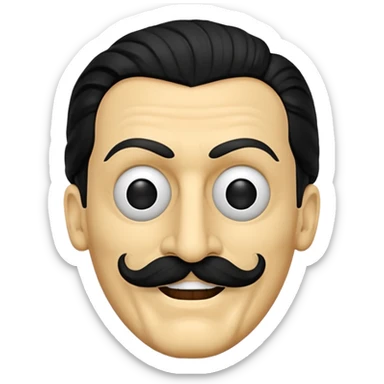 Emoji de la película La casa de papel máscara  sticker