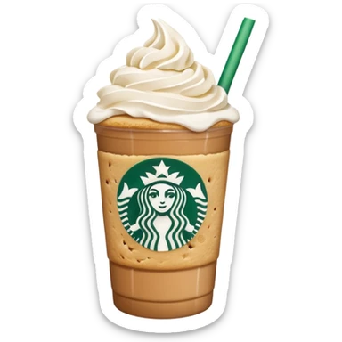Starbucks Cold Sugar cookie protein drink sticker