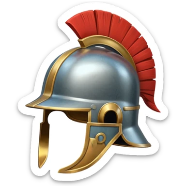 Roman Helmet sticker