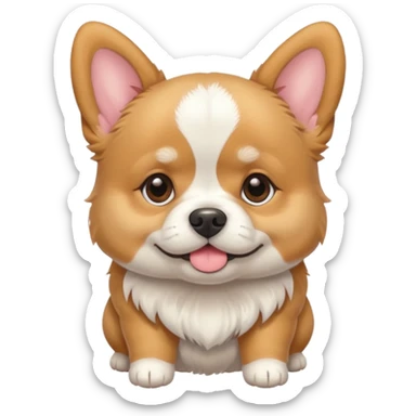 Can you do a mix of a Maltese, Pomerian, French Bulldog and Corgi sticker