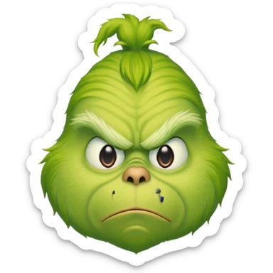 The Grinch sticker