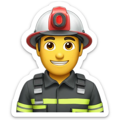 Pompier pompe sticker