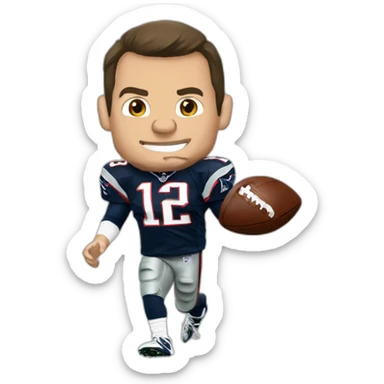 Tom Brady, tampa bay buccanneers sticker