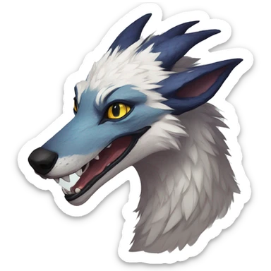 Modern Vernid-Trico-Sergal species by LiLaiRa sticker