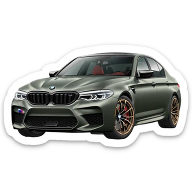 Bmw M5 cs sticker