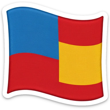 Drapeau rom sticker