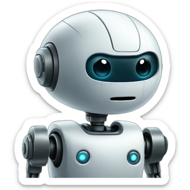 robot 1million followers sticker