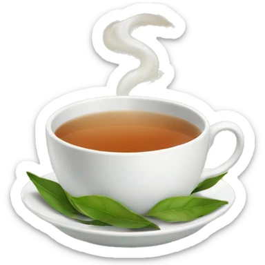 Tea sticker