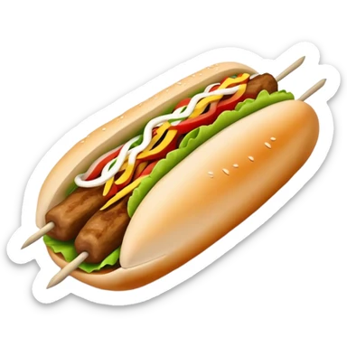 Berlin Döner kebab  sticker