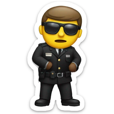 door bodyguard no entry sticker