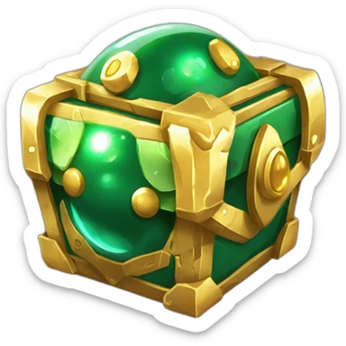 Pokemon Game LootCase Color DarkGreen Rich Treasure Legendary Epic Pokeballs Pokemons and Pokemon Items Inside this have Shiny Glow sticker