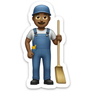 janitor sticker