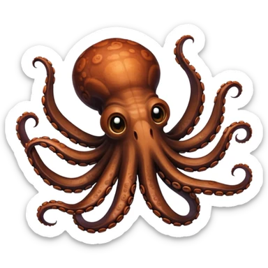 grilled octopus sticker