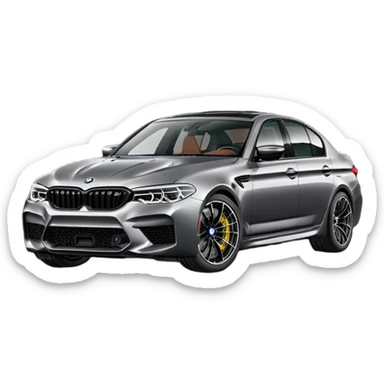 BMW M5 f90 competition sticker