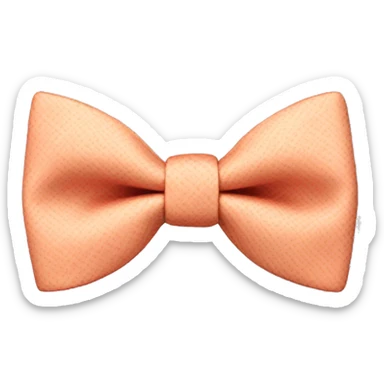 coquette bow tie sticker