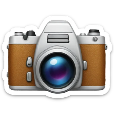Camera analog sticker