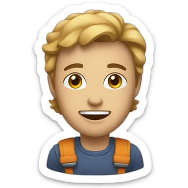 Logo for online shopping  sticker