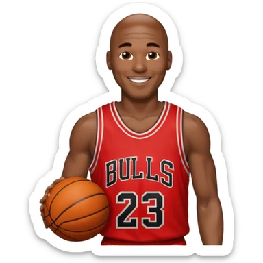 Michael Jordan sticker