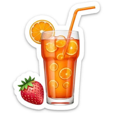 hyper strawberry  Fanta  sticker