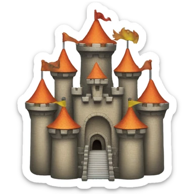 Bowser’s Castle sticker