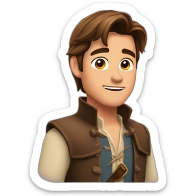 Flynn rider sticker