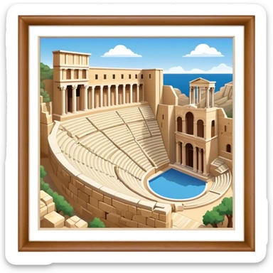 Cinematic Realistic Odeon of Herodes Atticus Emoji sticker