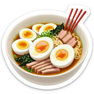 Ramen in a Bowl. sticker