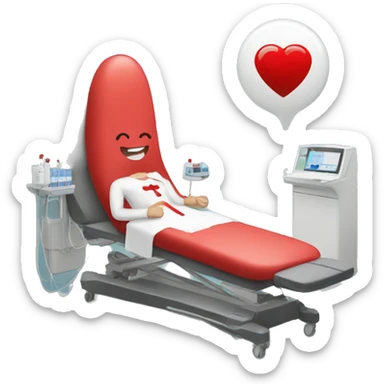 blood donation sticker