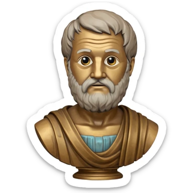 monument to Aristotle sticker