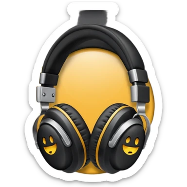headphones emoji
 sticker
