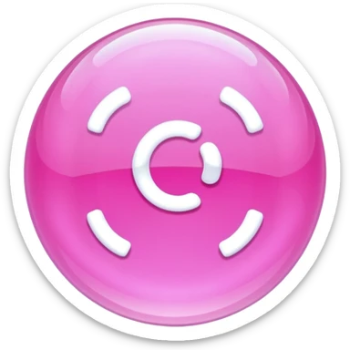 pink phone contacts bubble sticker